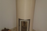 Vollspeicherkachelofen von Fa.Sommerhuber, Durchmesser 53 cm (erbaut in Oppach/Sa.)